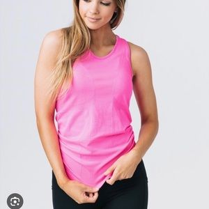 ZYIA Active XS Hot Pink Copper Charged Tank